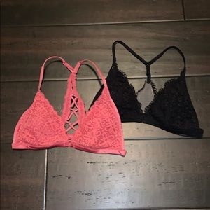 Set of 2 Victoria’s Secret bralettes